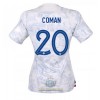 Maglia ufficiale Francia Kingsley Coman 20 Trasferta Mondiali 2022 per Donna